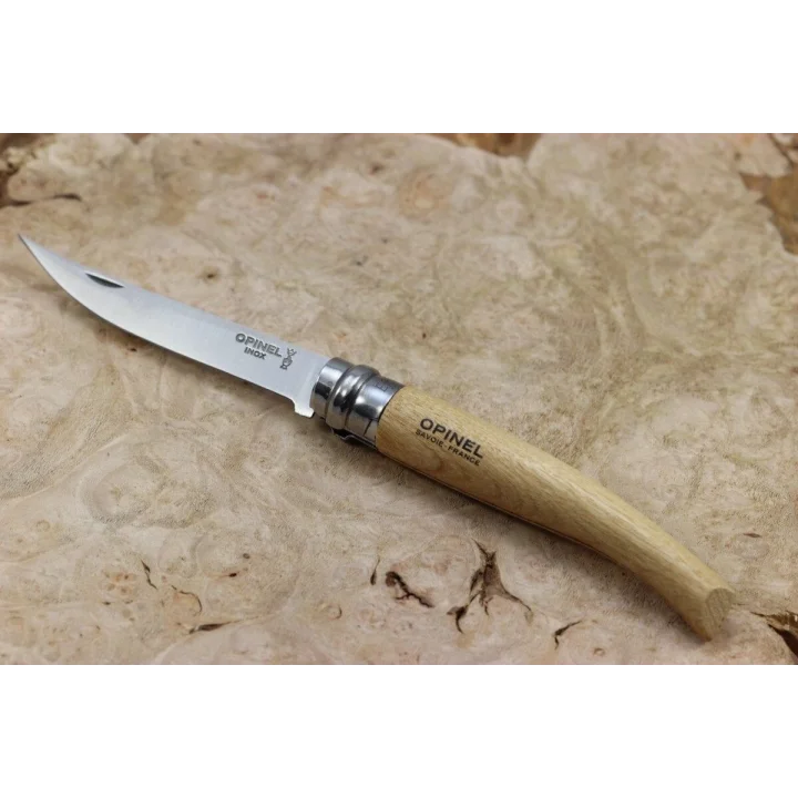 Opinel Inox Frene Saplı 10 No Fleto Çakı (000642)