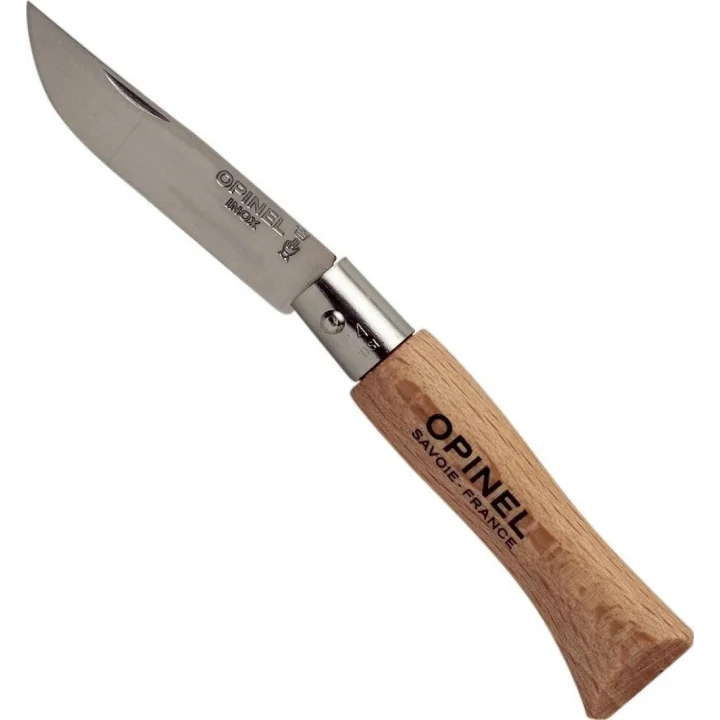 Opinel Inox Kayin Saplı 4 No Çakı (121040)