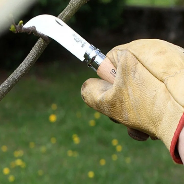 Opinel Inox Kayin Saplı 8 No Bag Çakısı Ambalaj