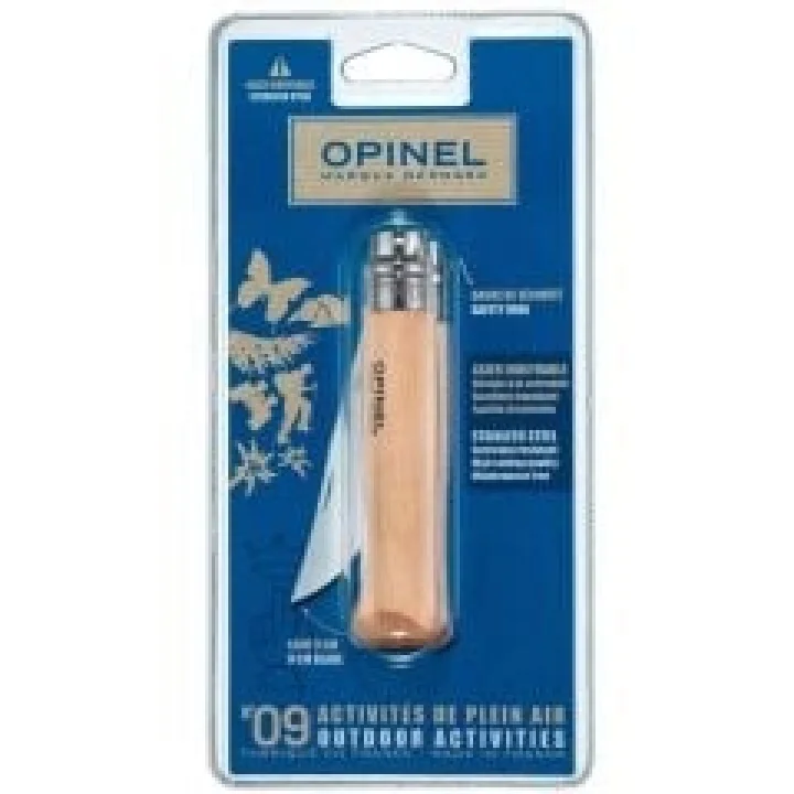 Opinel Inox Kayin Saplı 9 No Çakı Ambalaj (001254)