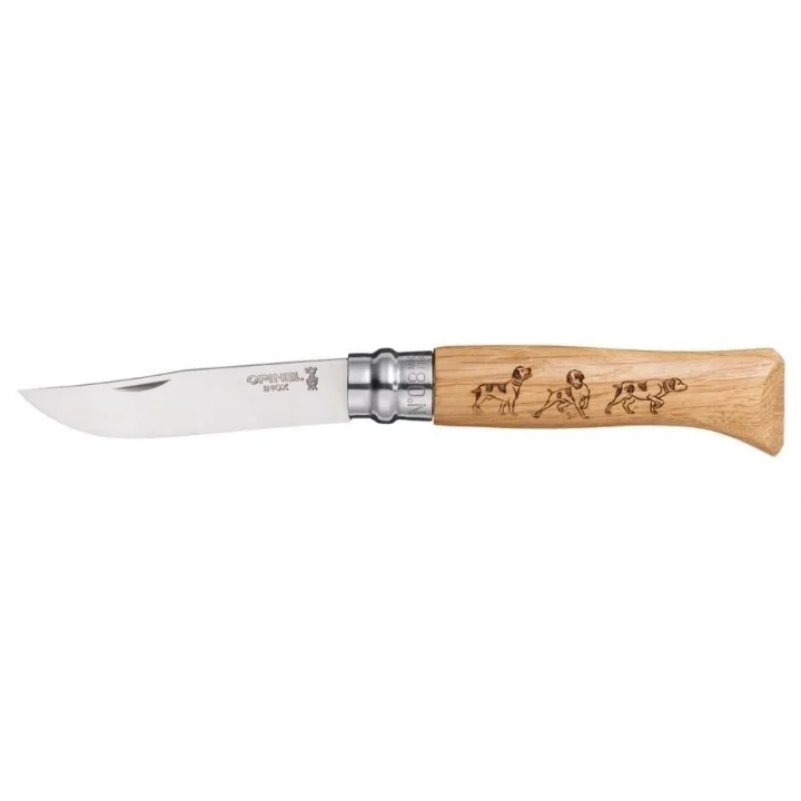 Opinel Inox Mese İşlemelii 8 No Çakı (001623)