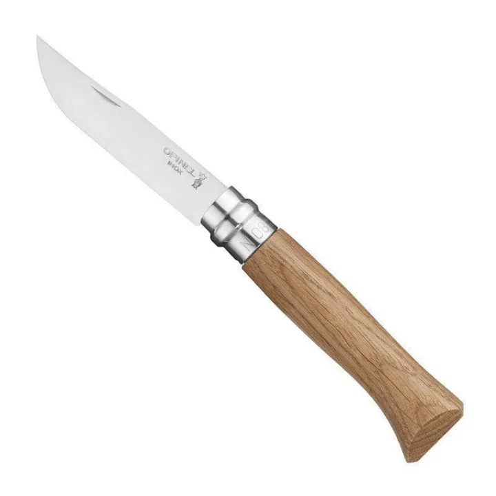 Opinel Inox Mese Saplı 8 No Çakı Seti 12li (002027)