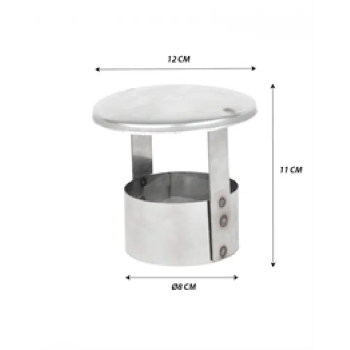 Paslanmaz Baca Şapkası