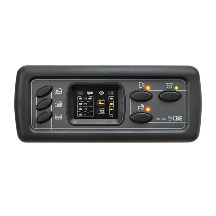 PC100 Kontrol Panel / Şarjlı 10A+10lu Sigorta Kutusu