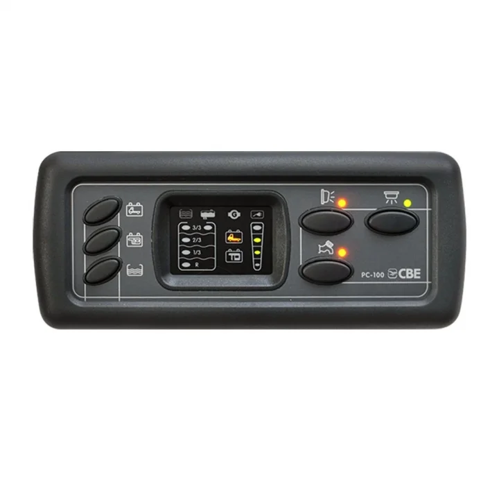 PC100 Kontrol Panel / Şarjlı 16A+10lu Sigorta Kutusu