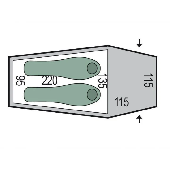 Pinguin Summit2 2 Kişilik Çadır