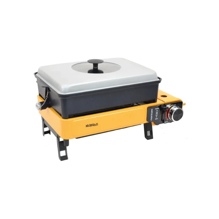 PORTATİF GAZLI BARBEKÜ VE PİŞİRME SETİ