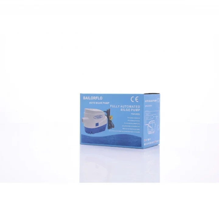 Sailorflo 12V 1100GPH Otomatik Sintine Pompası (Kendinden Flatörlü)