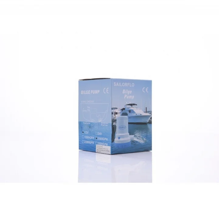 Sailorflo 12V 2000GPH Dikey Sintine Pompası