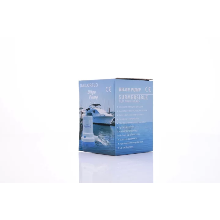 Sailorflo Dikey Sintine Pompası 2000GPH 24V 5A