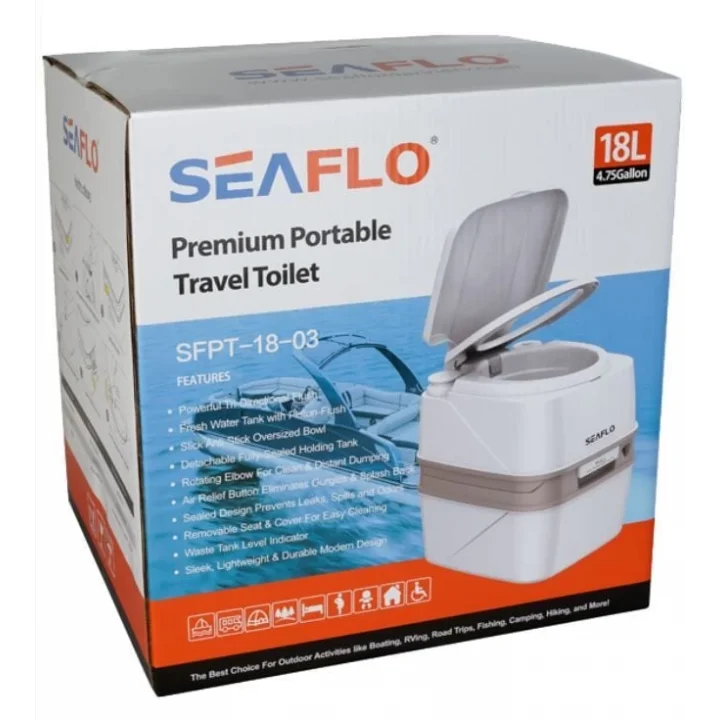 Seaflo Portatif Tuvalet 18 Litre