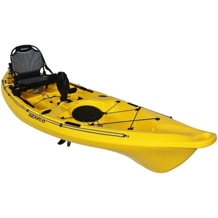 SEAFLO RPA123 375 cm 215 kg Sarı Tek Kişilik Pedallı Balıkçı Kanosu