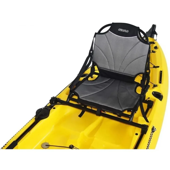 SEAFLO RPA123 375 cm 215 kg Sarı Tek Kişilik Pedallı Balıkçı Kanosu