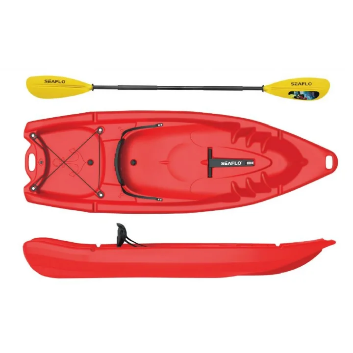 SEAFLO BQA078 237 cm 107 kg Kırmızı Sit-on-Top Kano