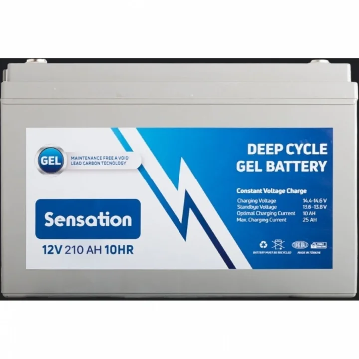 Sensation 160ah 12v Jel Akü