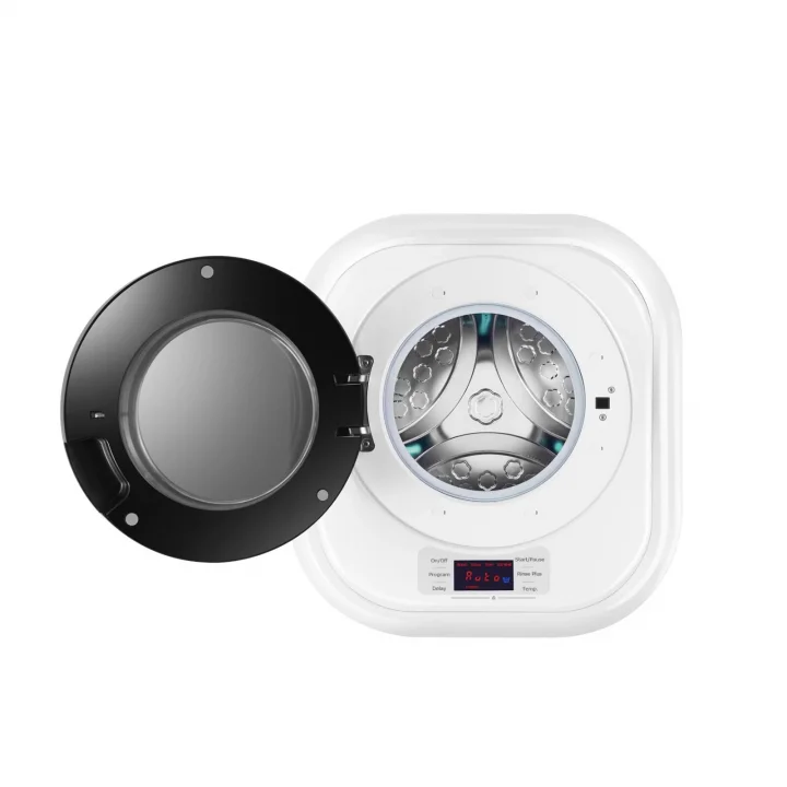 FİX Mini Me Çamaşır Makinesi Karavan ve Tekne Çamaşır Makinesi Siyah