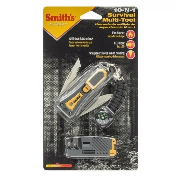 Smiths 10-n-1 Survival Multi-tool Biley Aparatı