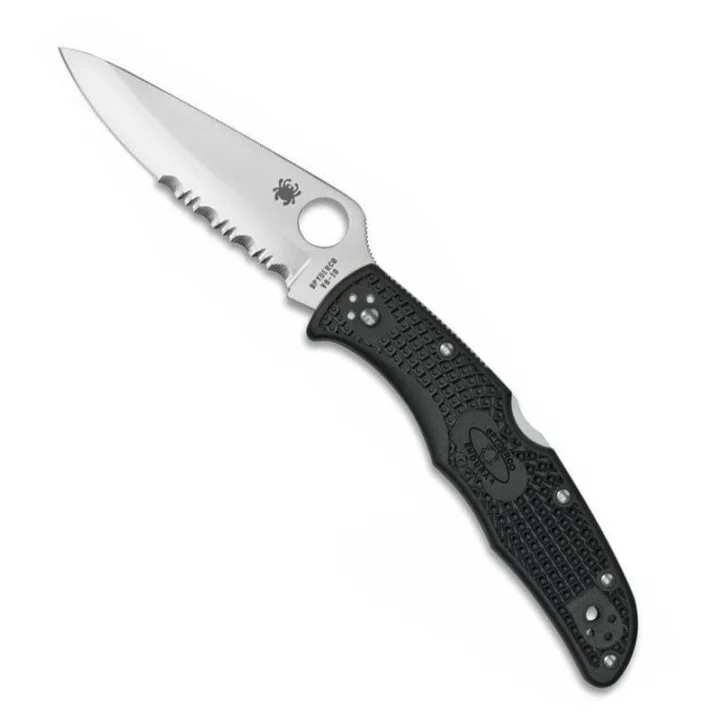 Spyderco C10psbk Endura Frn Combo Caki