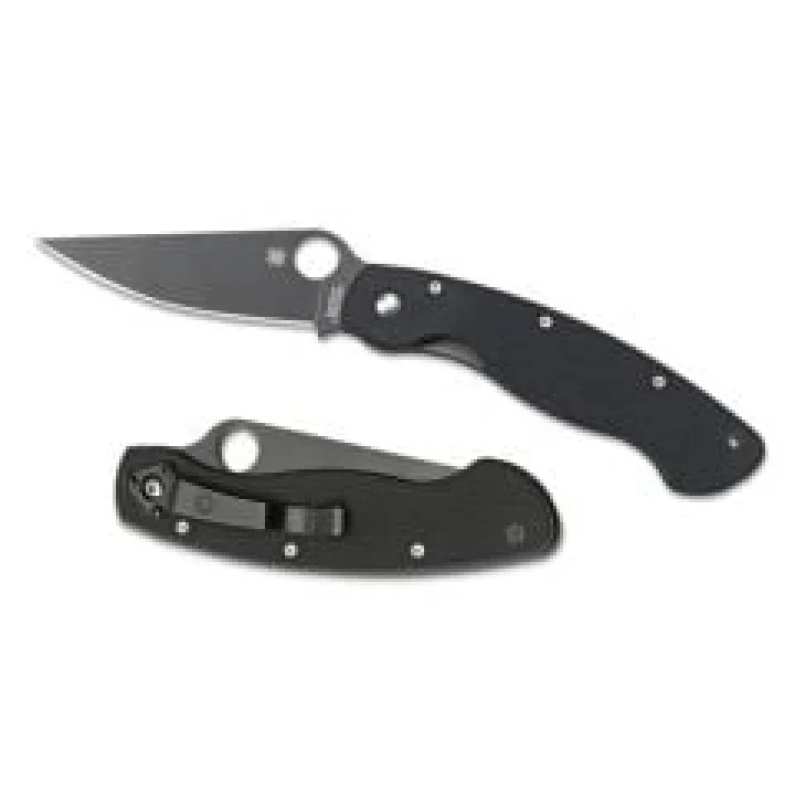 Spyderco Military G-10 Siyah Çakı