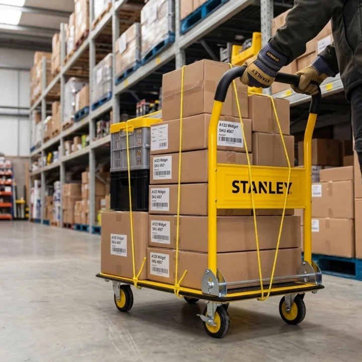 Stanley PC538 300Kg Profesyonel Paket Taşıma Arabası
