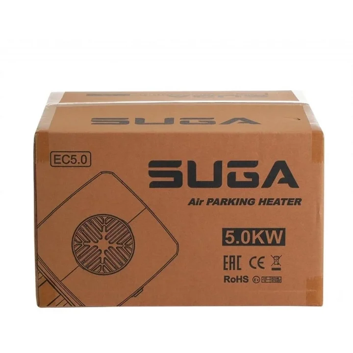 SUGA EC5.0 12V 5 kW Termostatlı Premium Karavan Dizel Isıtıcı 10 L Tank
