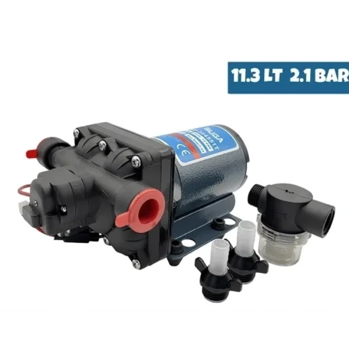 SUGA Karavan & Tekne Hidrofor Pompası 12V 11,3 L/dk 31 PSI / 2,1 Bar