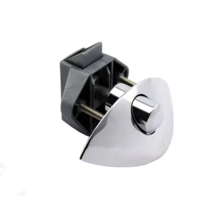 SUGA Karavan & Tekne Krom Bas Çek Mobilya Kilidi – 20 mm
