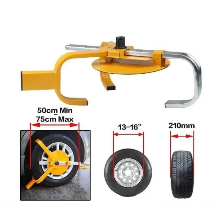 Suga Römork & Karavan Tekerlek Kilidi