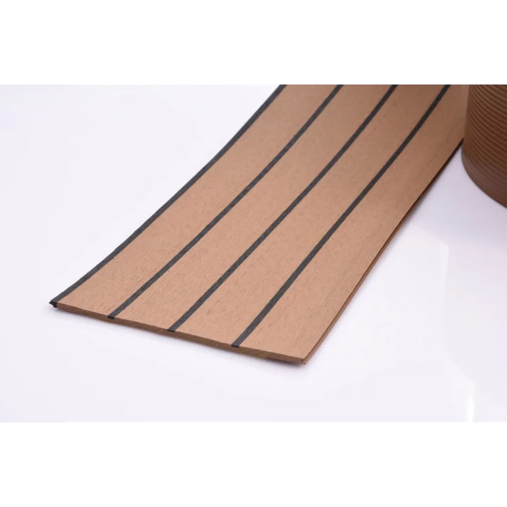 Suni Pvc Tik  Güverte Kaplamaları 25000mm x 190mm x 5mm