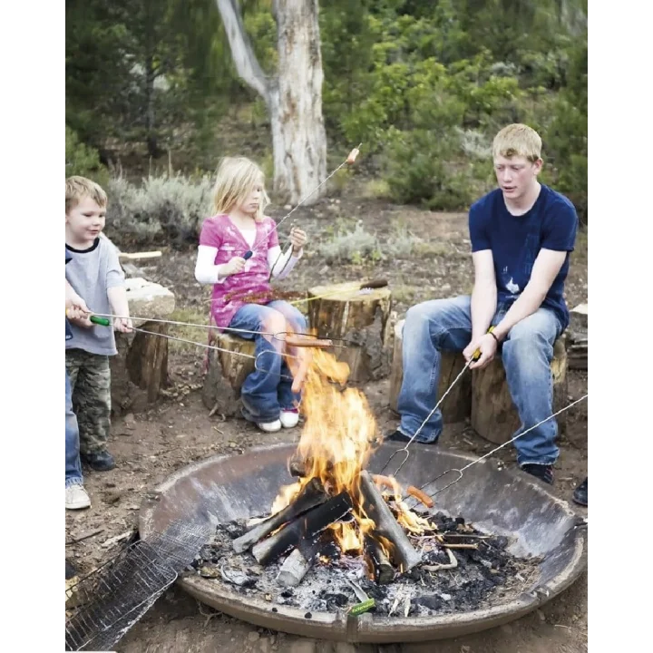TELESKOBİK BARBEKÜ ÇATALI