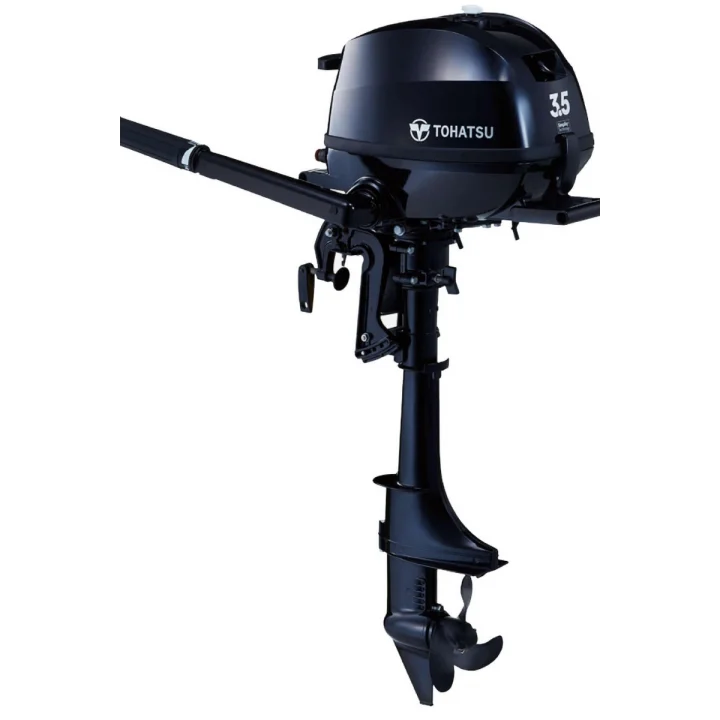 TOHATSU MFS 3.5 BL 3.5 HP Uzun Şaft Manuel 4 Zamanlı Dıştan Takma Deniz Motoru