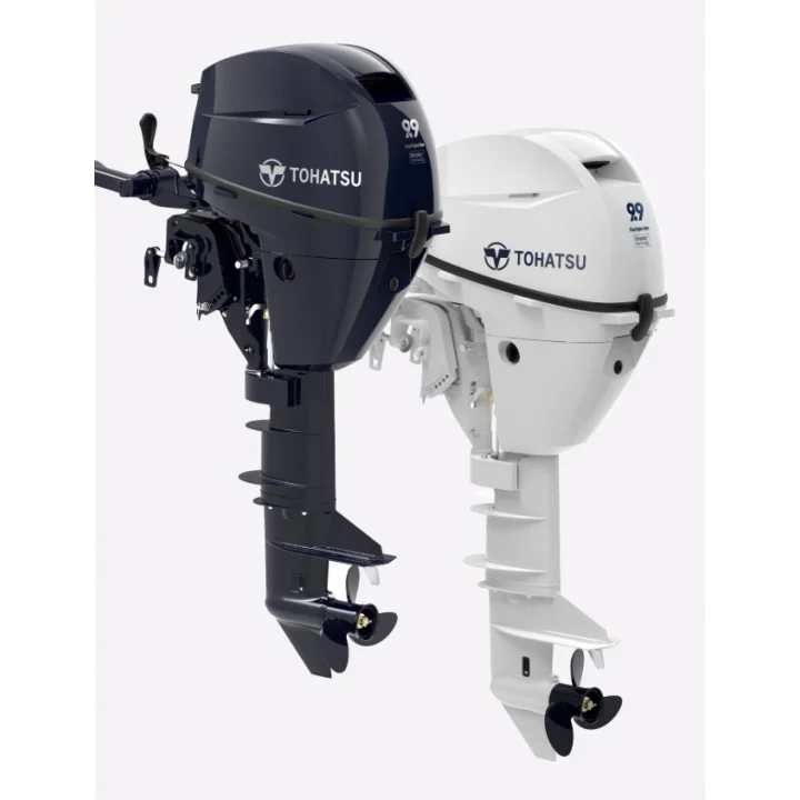 TOHATSU MFS 9.9 CY EPTS 9.9 HP Kısa Şaft Elektrikli + Manuel Marşlı Uzaktan Kumandalı Power Tilt EFI Deniz Motoru