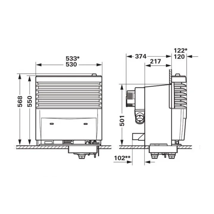 Truma S5004 Çift Fanlı Karavan Isıtıcı