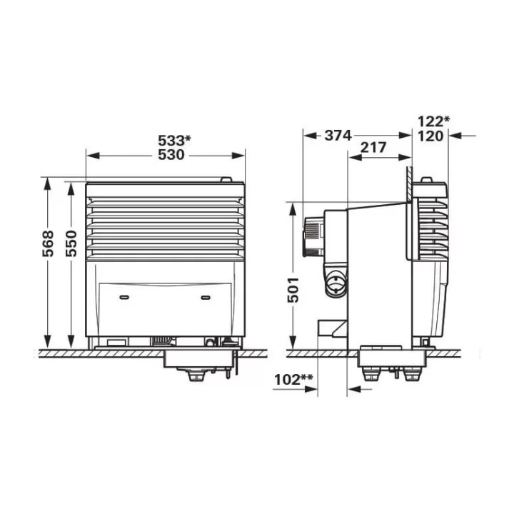 Truma S5004 Tek Fanlı Karavan Isıtıcı