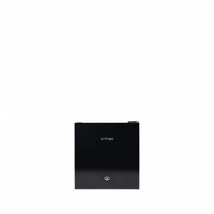 U-Frigo 50 Lt Limited Edition 12/24v Kompresörlü Buzdolabı Temperli Cam Kapak Siyah