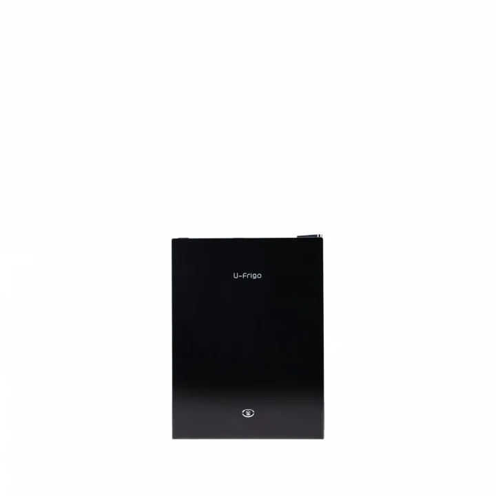 U-Frigo 68 Lt Limited Edition 12/24v Kompresörlü Buzdolabı Temperli Cam Kapak Siyah
