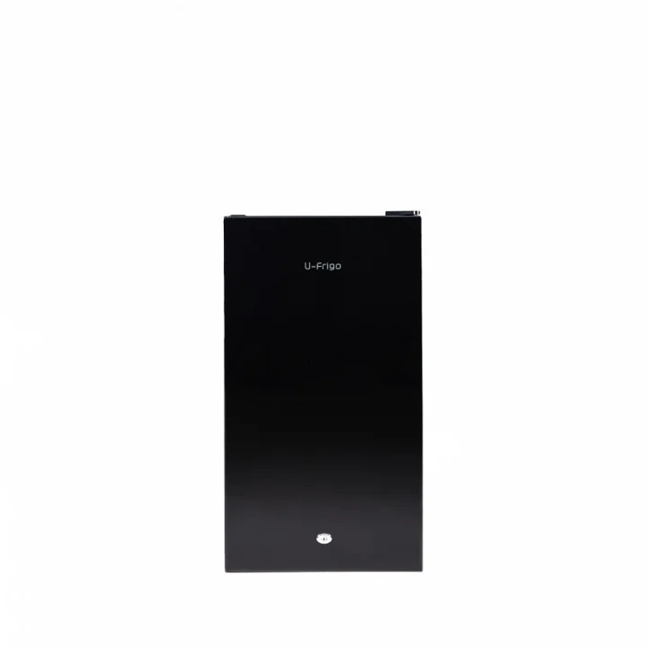 U-Frigo 90 Lt Limited Edition 12/24v Kompresörlü Buzdolabı Temperli Cam Kapak Siyah