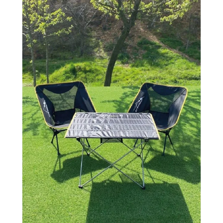 Ultralight Masa + 2 Pratik Sandalye Set