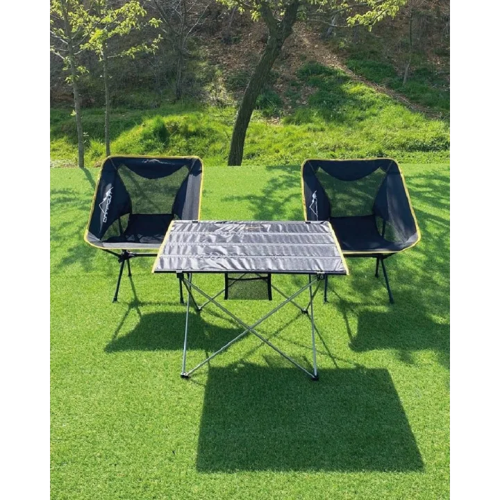 Ultralight Masa + 2 Pratik Sandalye Set