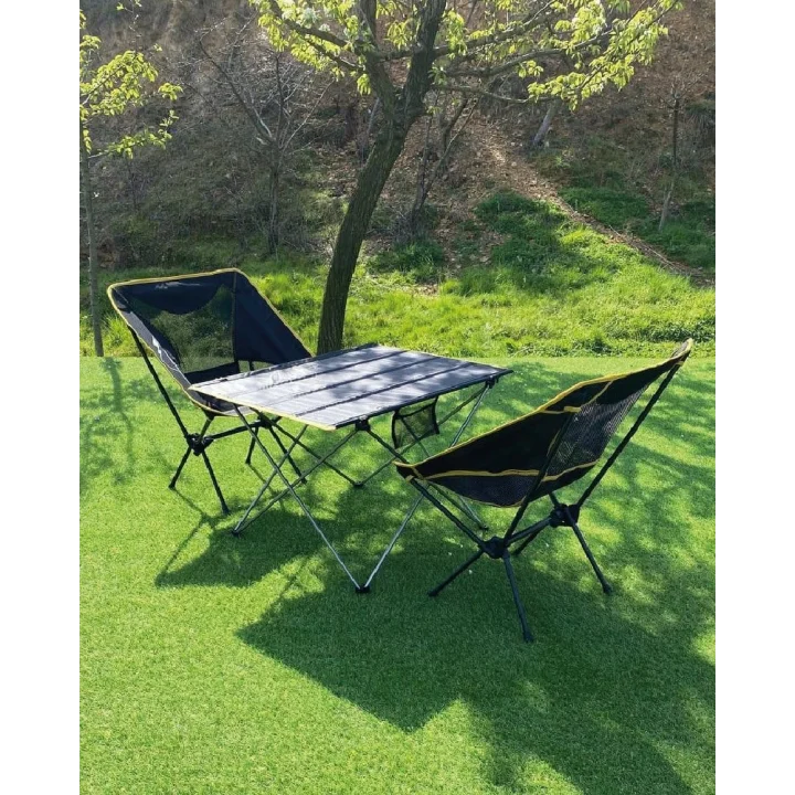 Ultralight Masa + 2 Pratik Sandalye Set