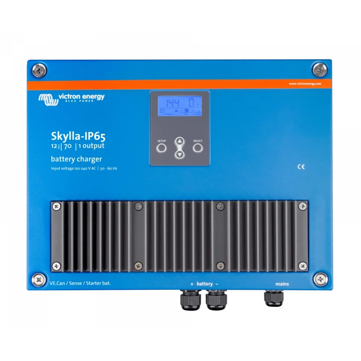 Victron Akü Şarj Cihazı Skylla IP65 12V 70A 120/240V Battery Charger (3 çıkış) (SKY012070100)