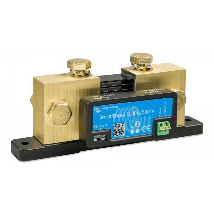 Victron Ekransız Akü Monitörü Smartshunt 1000A/50mV (SHU050210050)