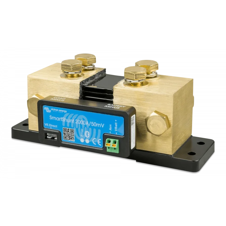 Victron Ekransız Akü Monitörü Smartshunt 2000A/50mV IP65 (SHU065220050)
