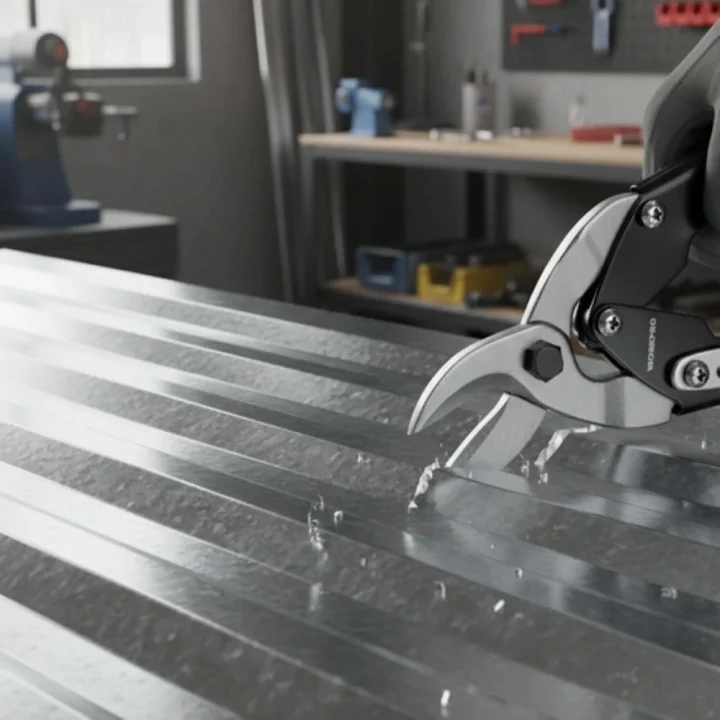 WORKPRO WP200001 250mm 3 Parça Sağ/Sol/Düz Profesyonel Kaportacı Makası