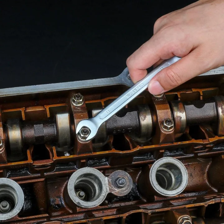 WORKPRO WP202504 6-32mm 23 Parça CR-V Profesyonel Kombine Anahtar Takımı + Bez Taşıma Kılıfı