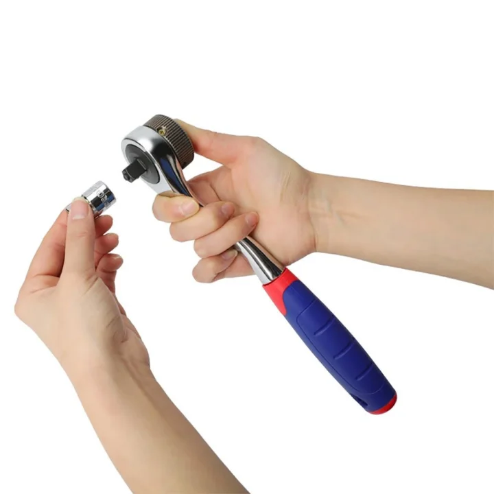 WORKPRO WP202528 3/8’’ Metrik/İnç 32 Parça Cr-V Profesyonel Lokma ve Kombine Anahtar Takımı