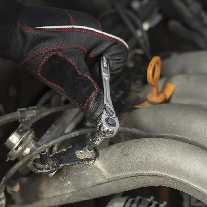 WORKPRO WP202566 1/4’ 3/8’’ Metrik/İnç 63 Parça Cr-V Profesyonel Lokma Takımı