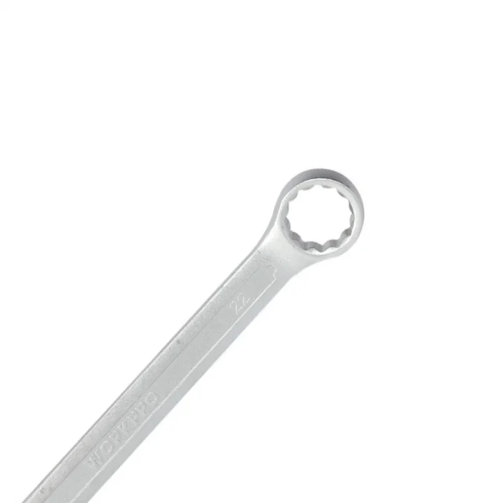 WORKPRO WP202576 6-22mm 12 Parça CR-V Profesyonel Kombine Anahtar Takımı + Bez Taşıma Kılıfı