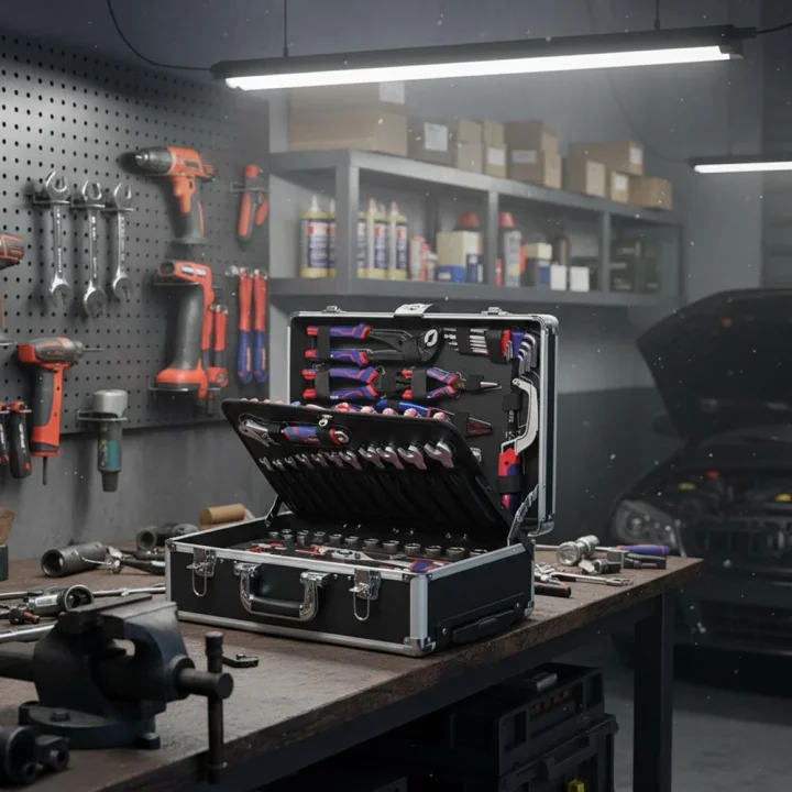 WORKPRO WP209089 145 Parça CR-V Profesyonel El Aleti Tamir Seti Tamir Bakım Çantası