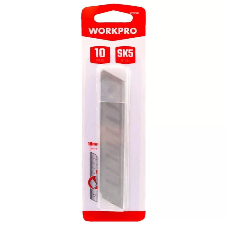 WORKPRO WP212002 18MM 10’Lu Maket Bıçağı Yedeği